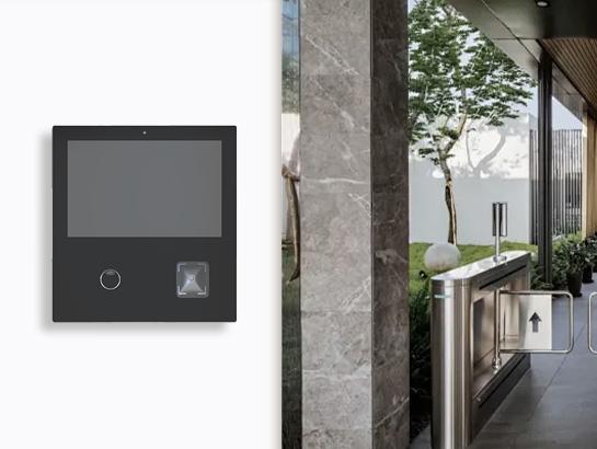 Smart Main Entrance Panel - 10.1 Inch (With Smart Card Reader + QR Scanner)