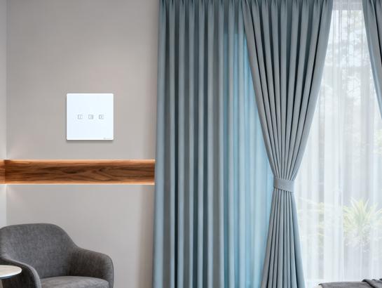 Smart Touch Curtain Switch - 1 Layer / 2086s