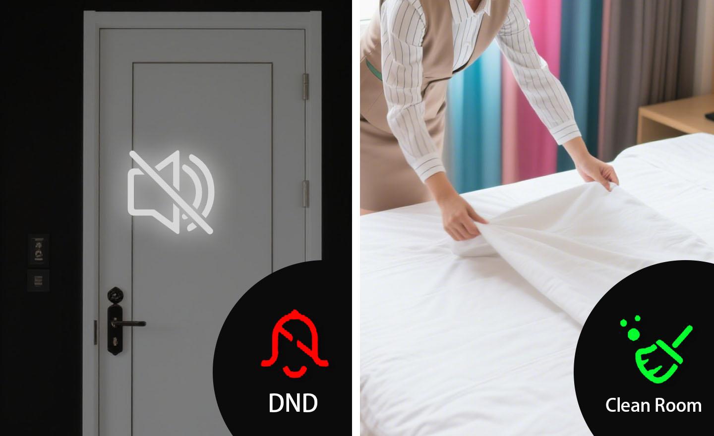 DND and Clean Room Indicators