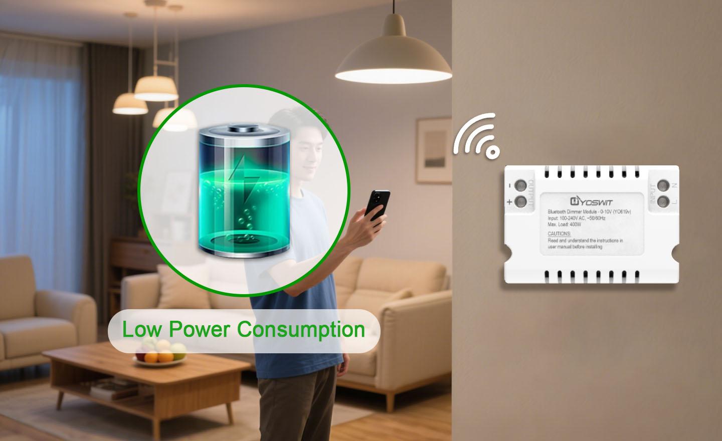 Low Power Consumption