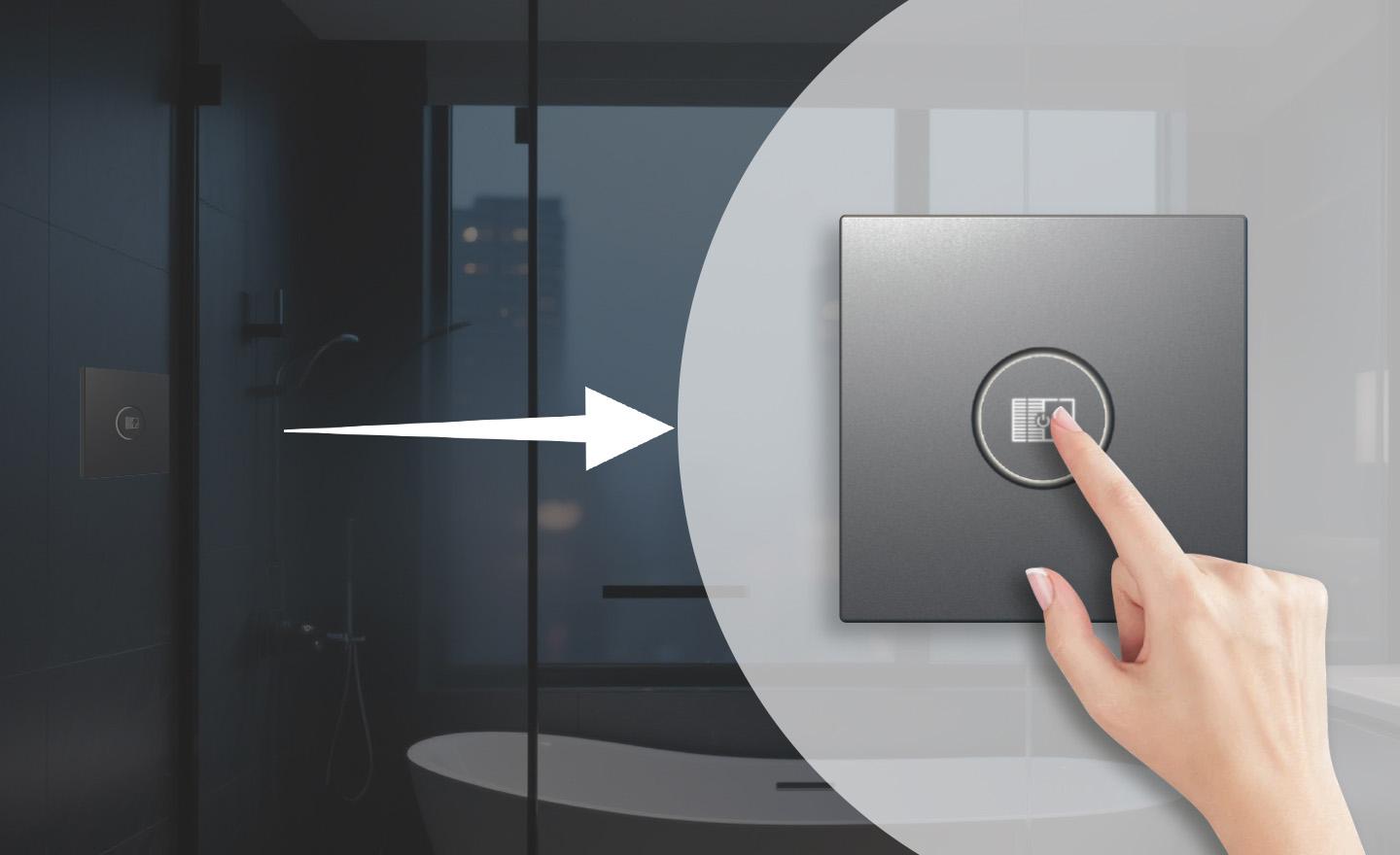 Backlight Display for Intuitive Operation