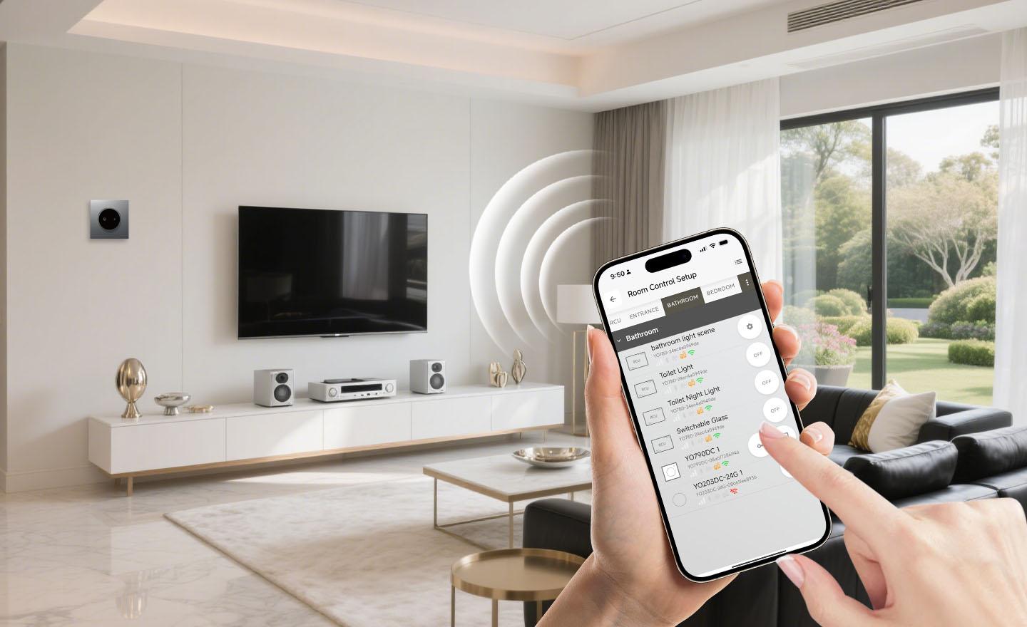 Precise Control Over Audio Settings via Yoswit App