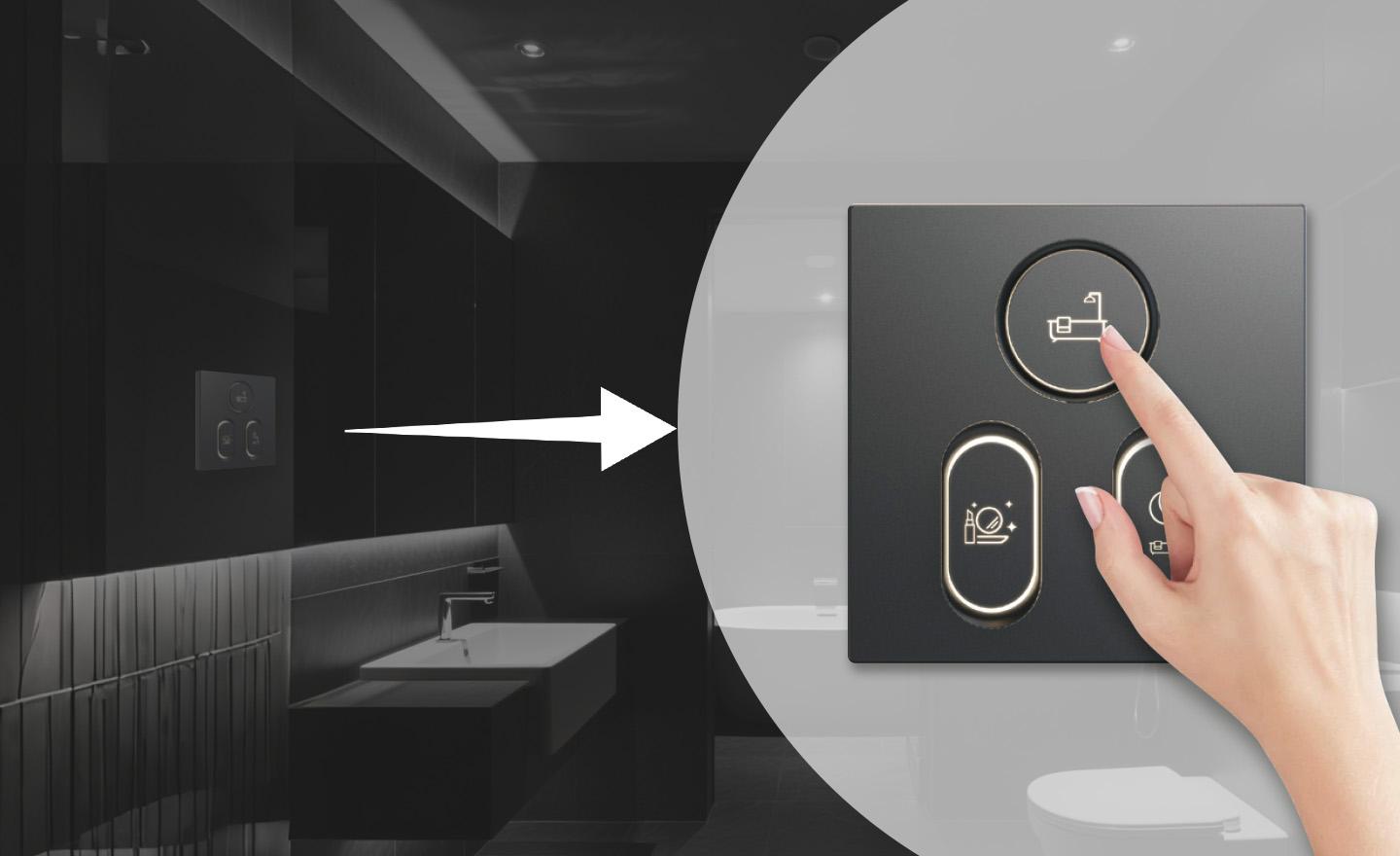 Backlight Display for Intuitive Operation