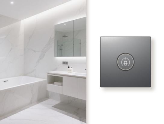 Bathroom Switch - 1 Gang / M86-MEC-A