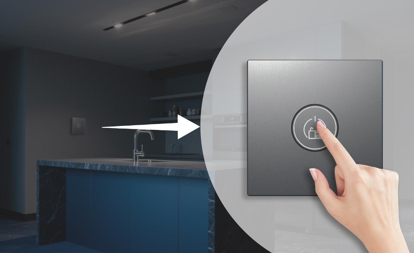 Backlight Display for Intuitive Operation
