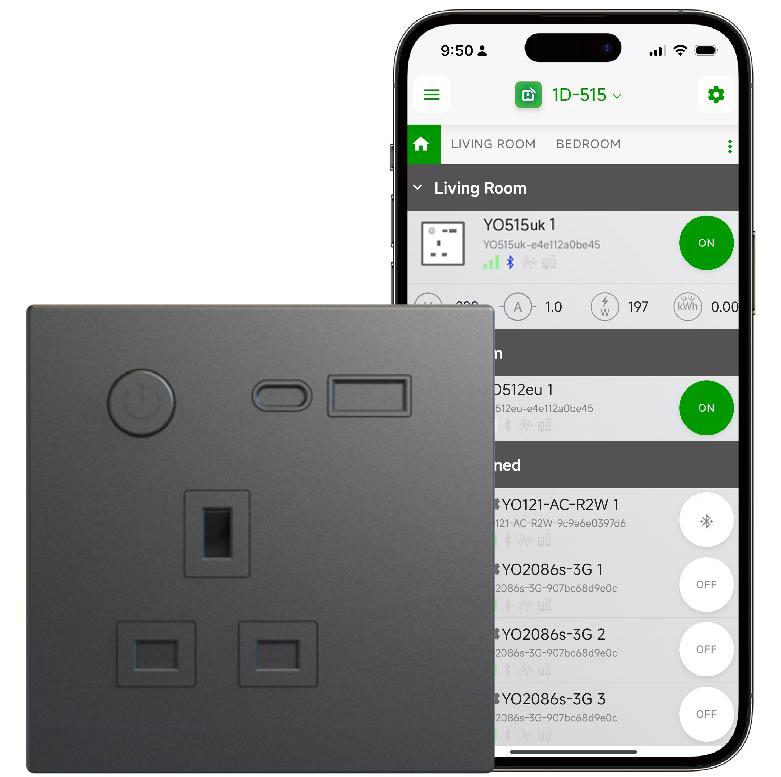 Outlet App Double Pole Switch App