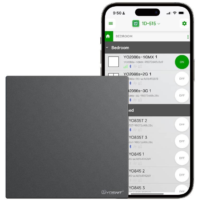Outlet App Double Pole Switch App
