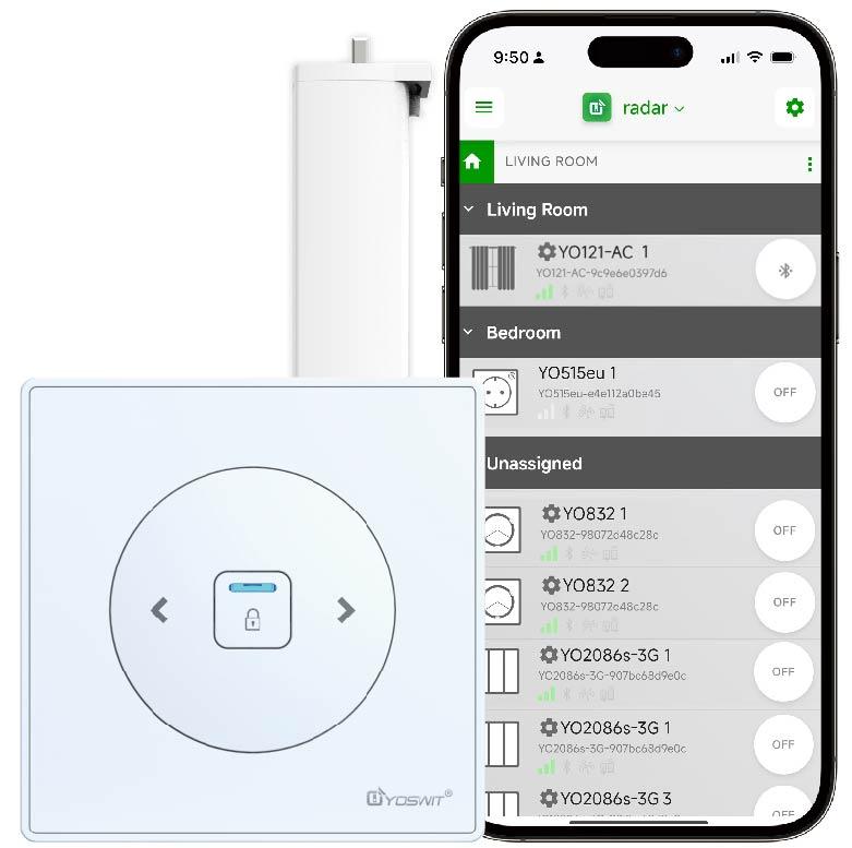 Outlet App Double Pole Switch App