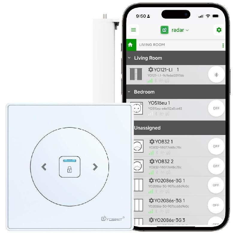 Outlet App Double Pole Switch App