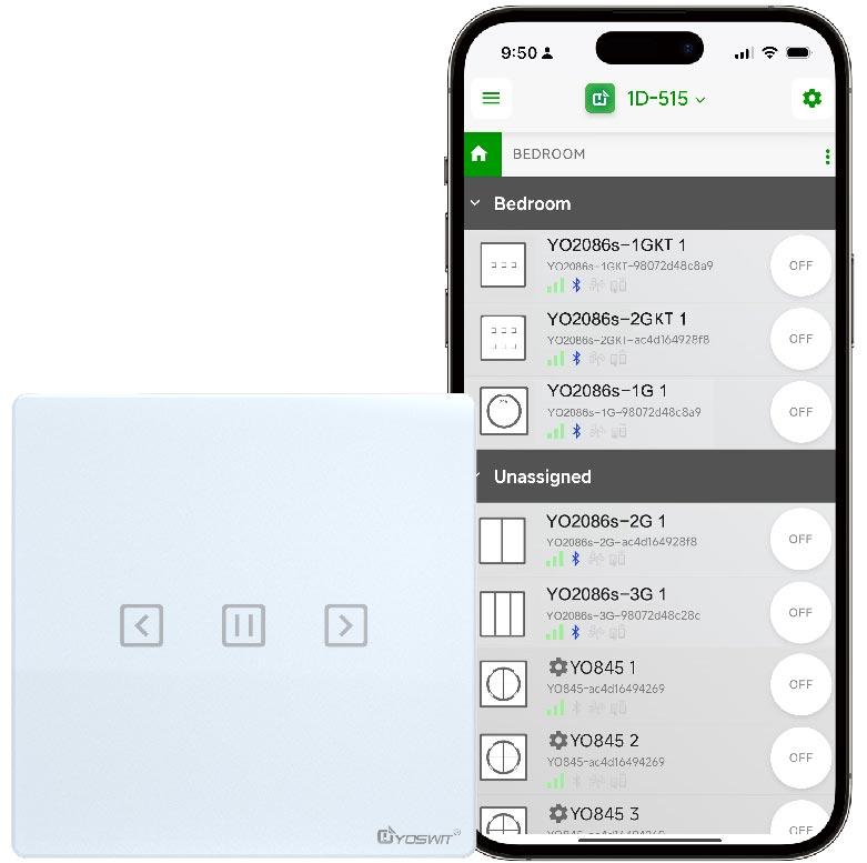 Outlet App Double Pole Switch App