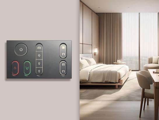 Mira Living Room Two Left  Switch / M146-MEC-A