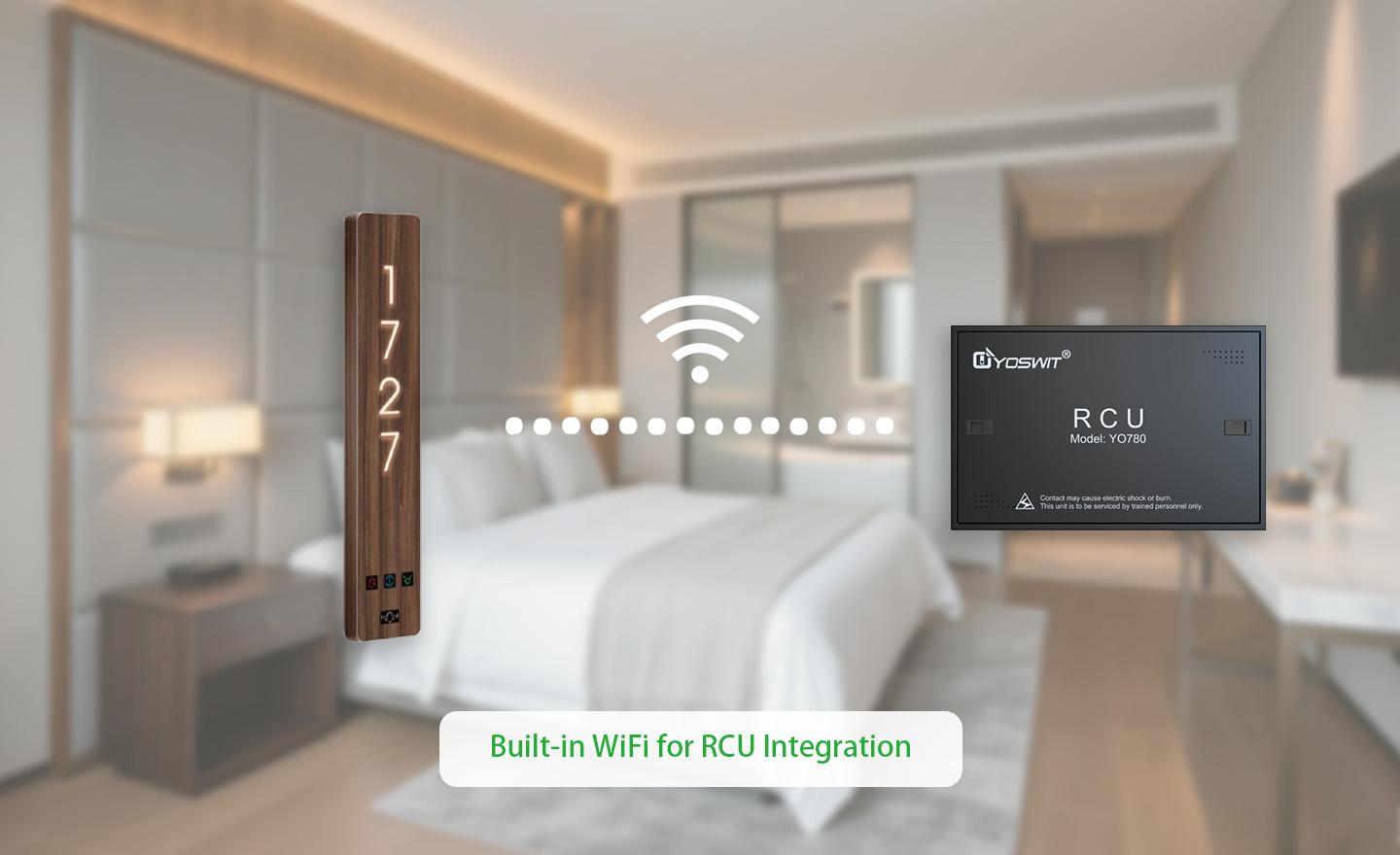 Built-in WiFi for RCU Integration