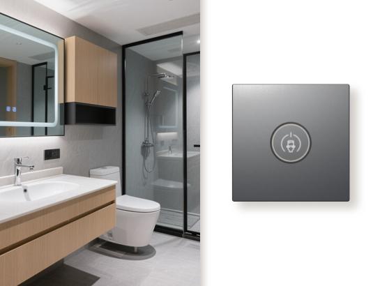 Bathroom Switch - 1 Gang / M86-MEC-A