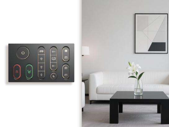 Mira Bedroom Two Left  Switch / M146-MEC-A