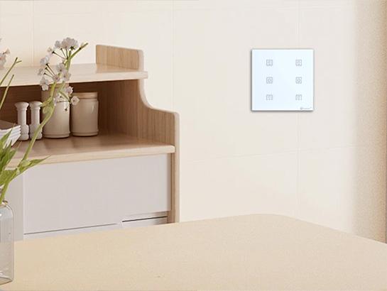Smart Touch 0-10V Dimmer Switch - 2 Gang / 2086s