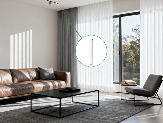 Yoswit Smart Curtain Motor - Battery Powered