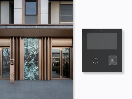 Smart Main Entrance Panel - 7 Inch (With Smart Card Reader + QR Scanner )