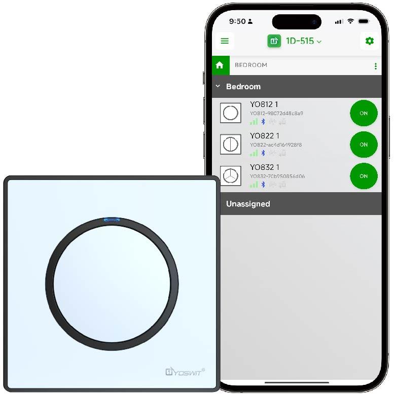 Outlet App Double Pole Switch App