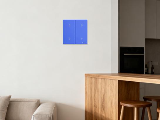 Smart 0-10V Dimmer Switch - 2 Gang / 2086s