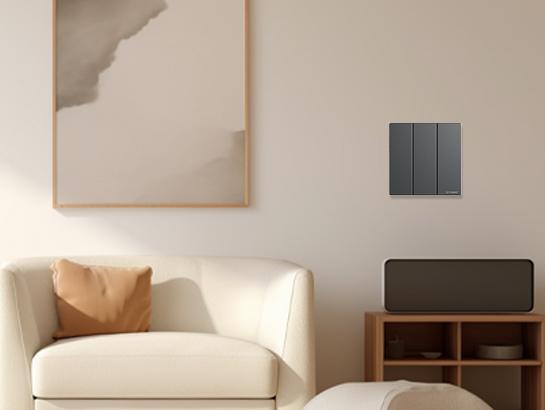 Smart Light Switch - 3 Gang / 2086s-MEC-A