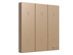 Smart 0-10V Dimmer Switch - 3 Gang / 2086s-MEC-A-GOL