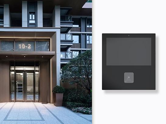 Smart Main Entrance Panel - 10.1 Inch (With QR Scanner)