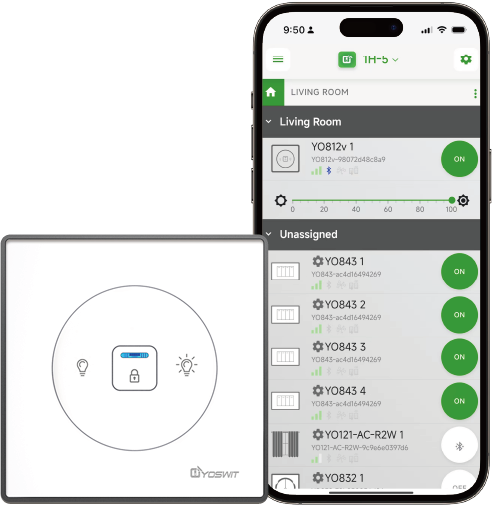 Outlet App Double Pole Switch App