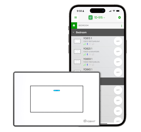 Outlet App Double Pole Switch App