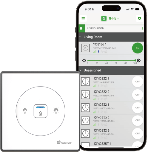Outlet App Double Pole Switch App