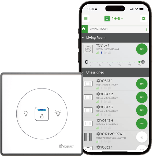 Outlet App Double Pole Switch App