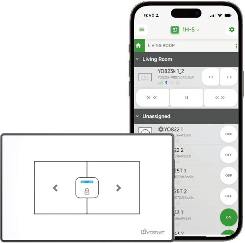 Outlet App Double Pole Switch App