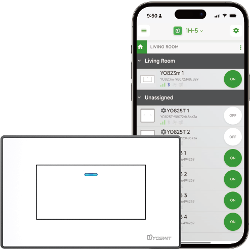Outlet App Double Pole Switch App