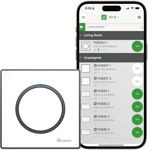 Outlet App Double Pole Switch App