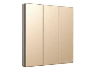Smart Light Switch - 3 Gang / 2086s-MEC-A-GOL