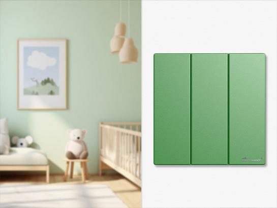 Smart Light Switch - 3 Gang / 2086s-MEC-A
