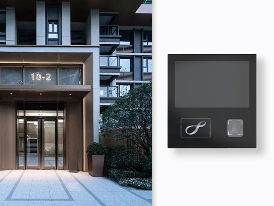 Smart Main Entrance Panel - 10.1 Inch (With QR Scanner + Octopus Reader)