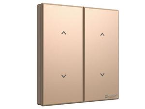 Smart Curtain Switch - 2 Layer / 2086s-GOL