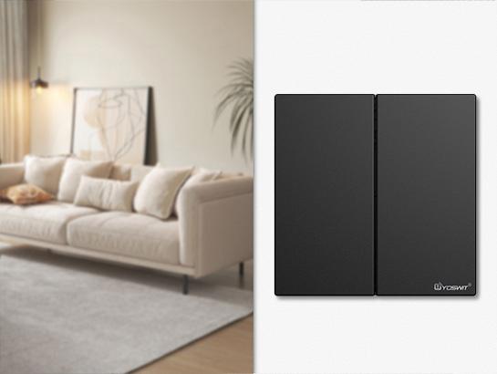 Smart Light Switch - 2 Gang / 2086s-MEC-A