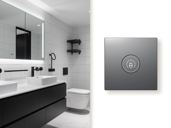 Bathroom Switch - 1 Gang / M86-MEC-A
