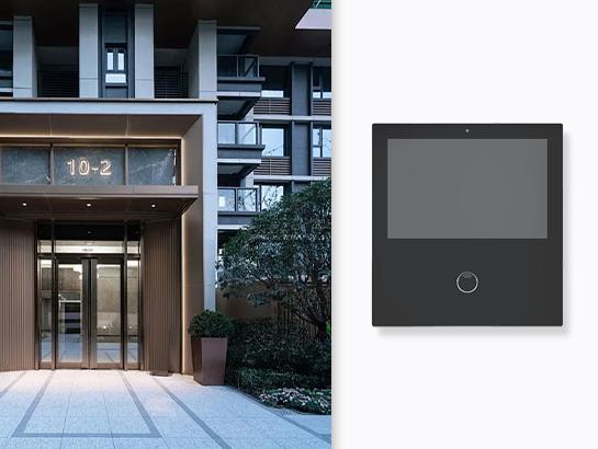 Smart Main Entrance Panel - 10.1 Inch (With Smart Card Reader)