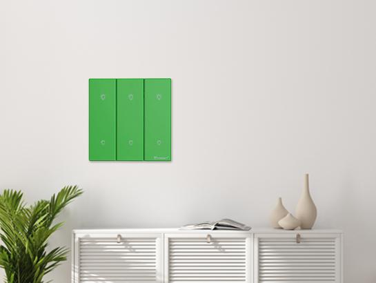 Smart 0-10V Dimmer Switch - 3 Gang / 2086s