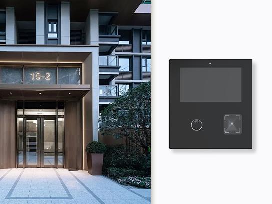 Smart Main Entrance Panel - 7 Inch (With Smart Card Reader + QR Scanner )