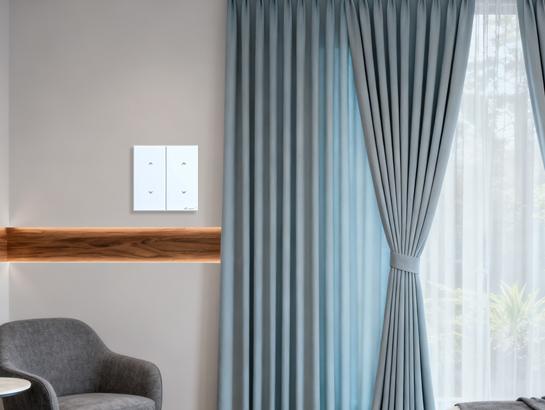 Smart Curtain Switch - 2 Layer / 2086s