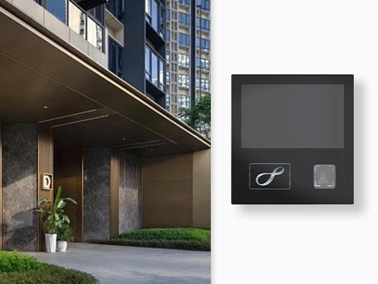 Smart Main Entrance Panel - 10.1 Inch (With QR Scanner + Octopus Reader)
