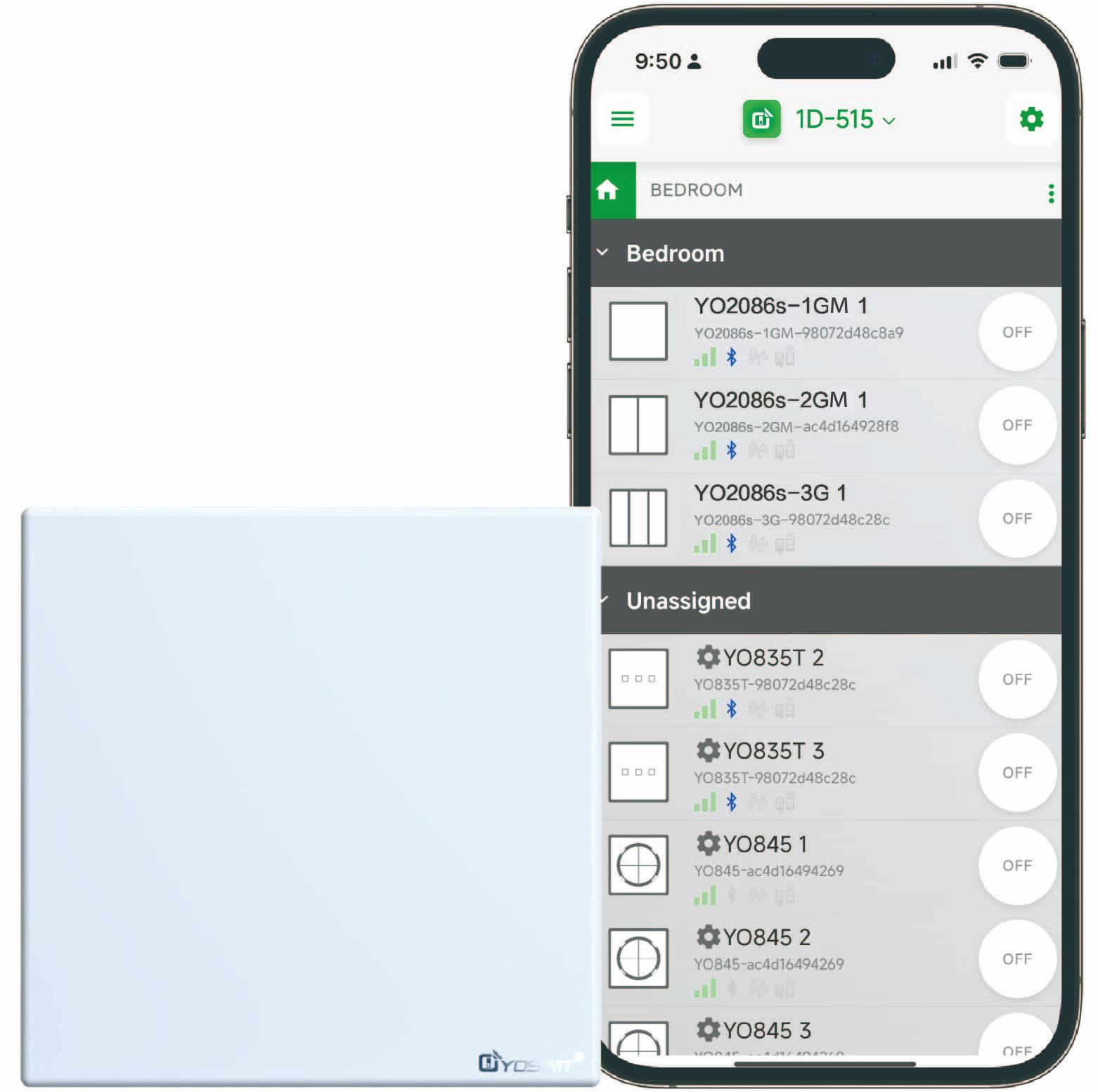 Outlet App Double Pole Switch App