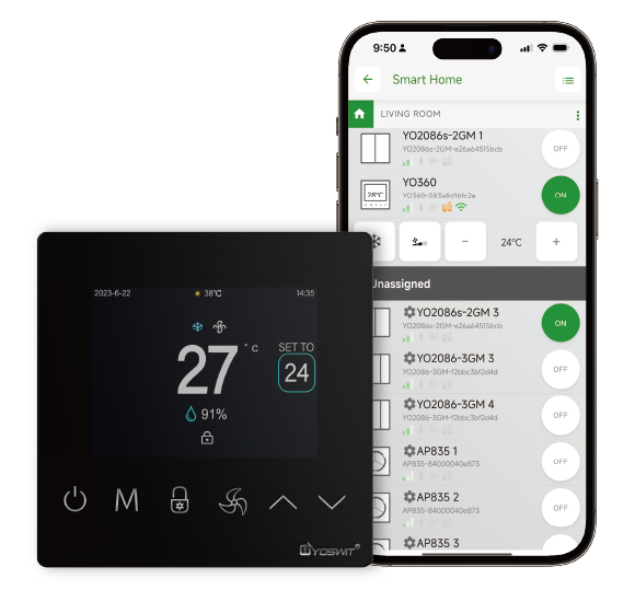 Outlet App Double Pole Switch App