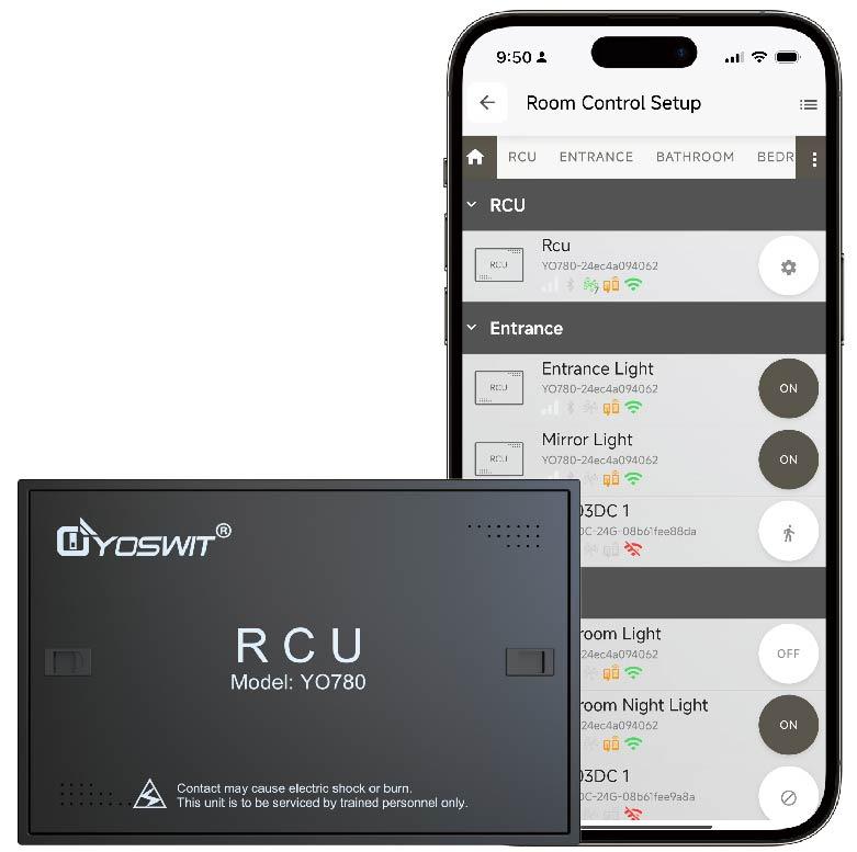 Outlet App Double Pole Switch App