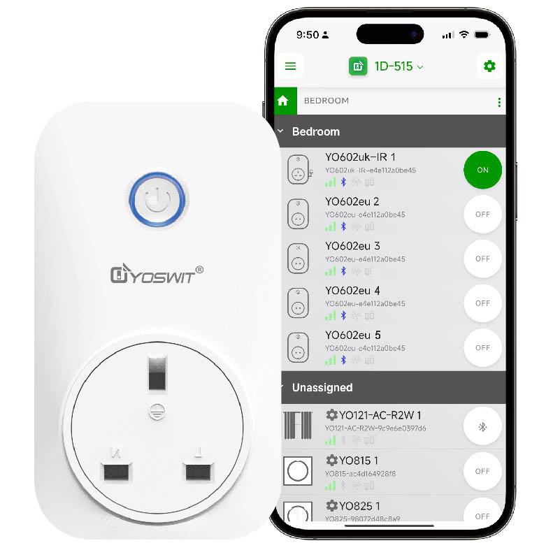 Outlet App Double Pole Switch App